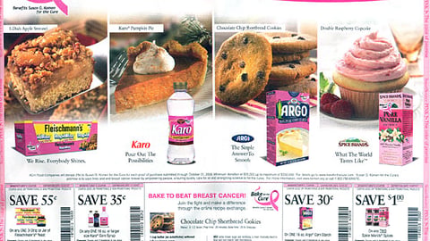 ACH 'Bake for the Cure' FSI